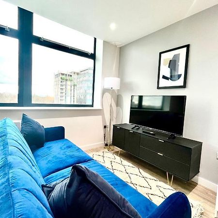Stylish Studio Apartment Near To Old Trafford Stadium Manchester Ngoại thất bức ảnh